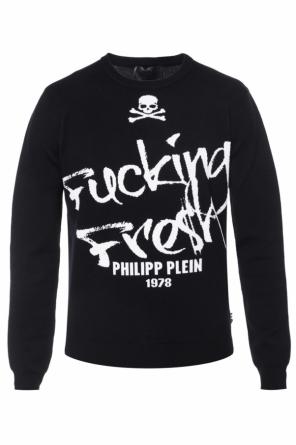 Logo-embroidered sweater, zdjęcie 1 Logo-embroidered sweater od Philipp Plein